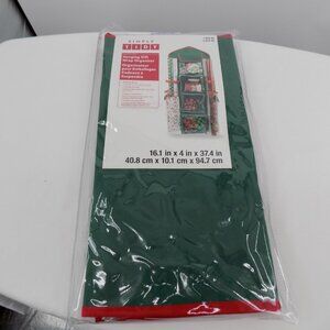 Hanging Gift Wrap Organizer Simply Tidy Storage Pockets for Paper Tags Tape New